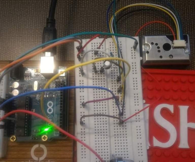 Arduino Powered Pollution Sensor System