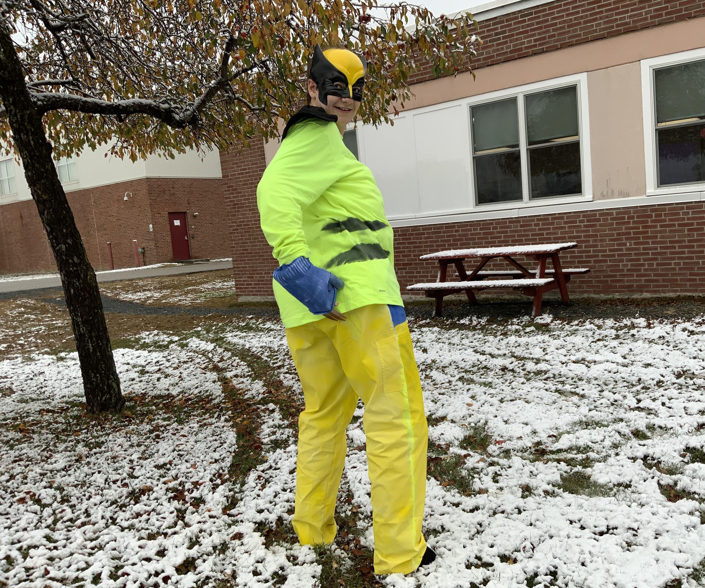 Fat Wolverine Costume- With Retractable Claws