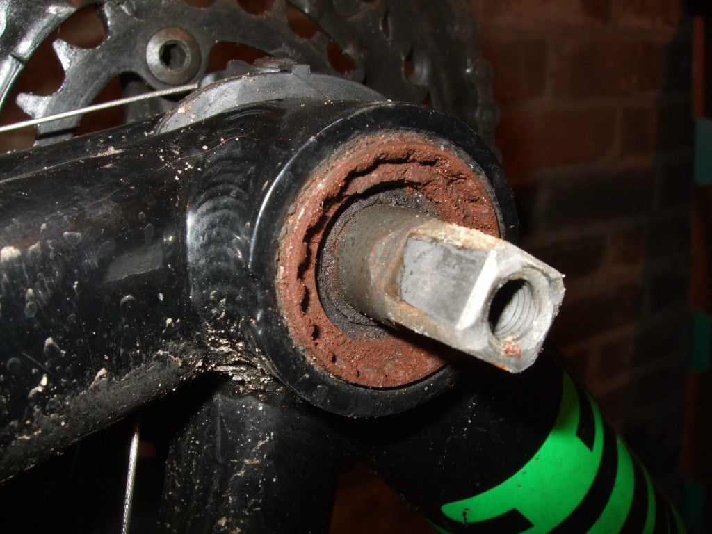 How to Reduce Bicycle Crank Creaking