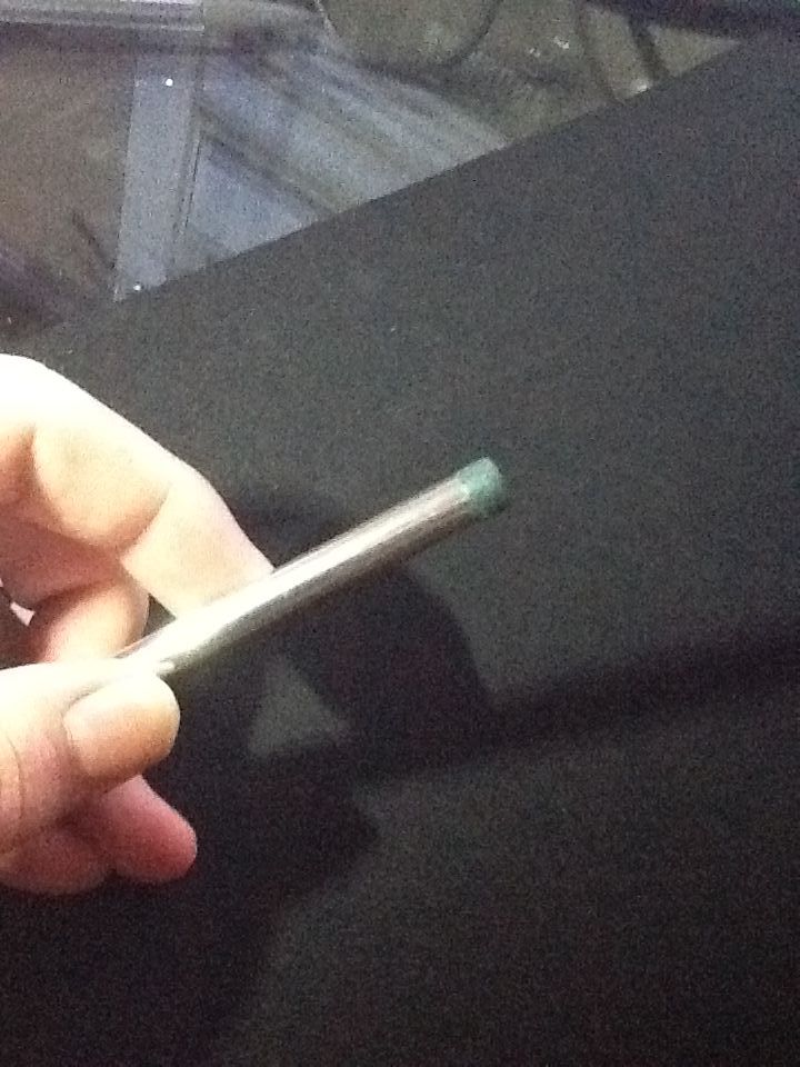 Hard Tip iPad/Capacitive Stylus (made from X-acto knife)