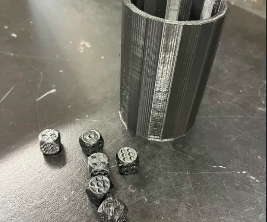 3D Printed Yahtzee