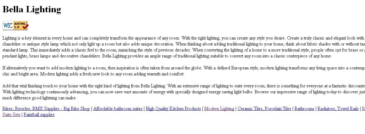 Looking for Info About Lighting?