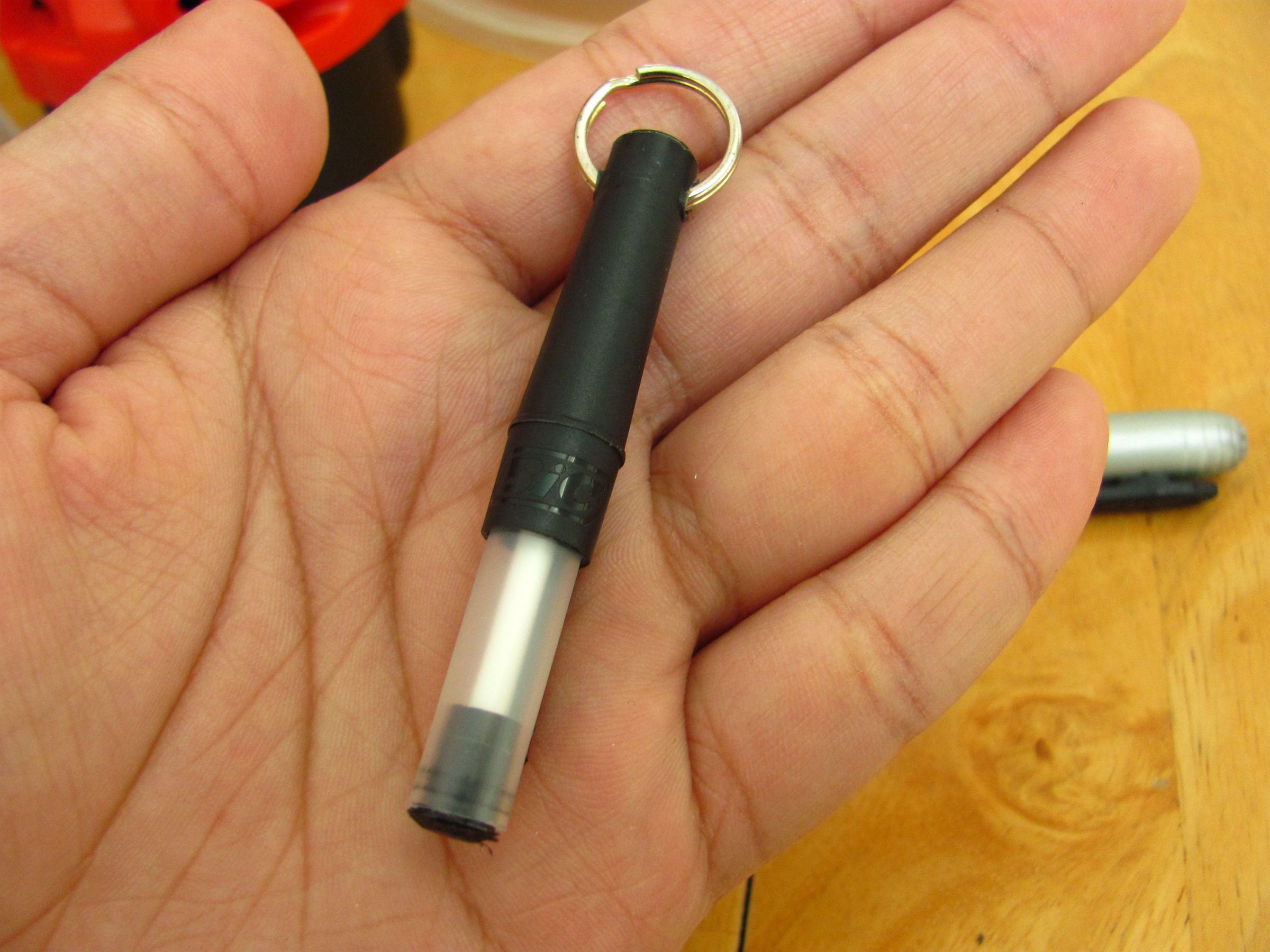 Mini BIC Keychain Pen!
