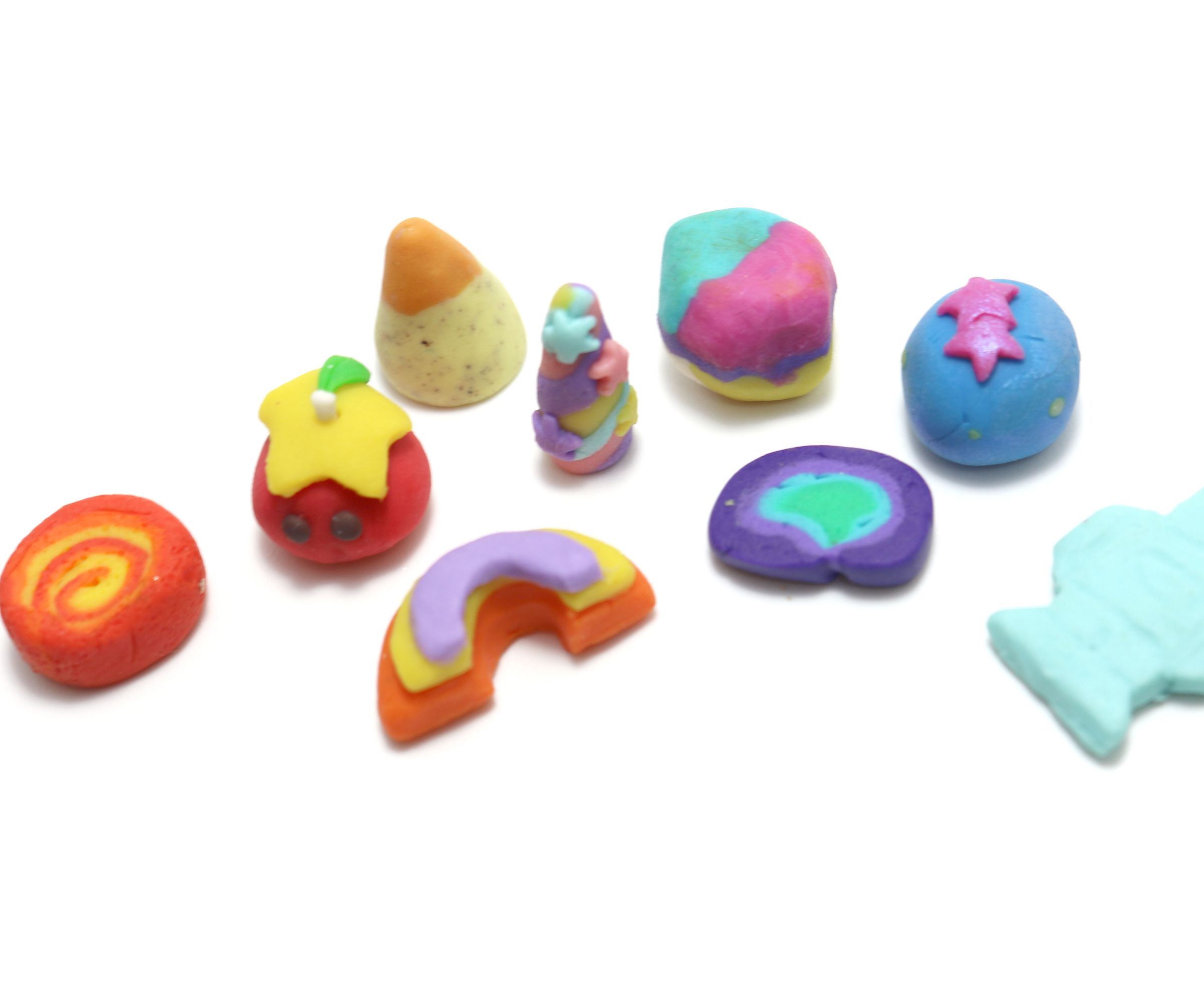 Lush Mini Bath Bombs Collab - Fimo Polymer Clay