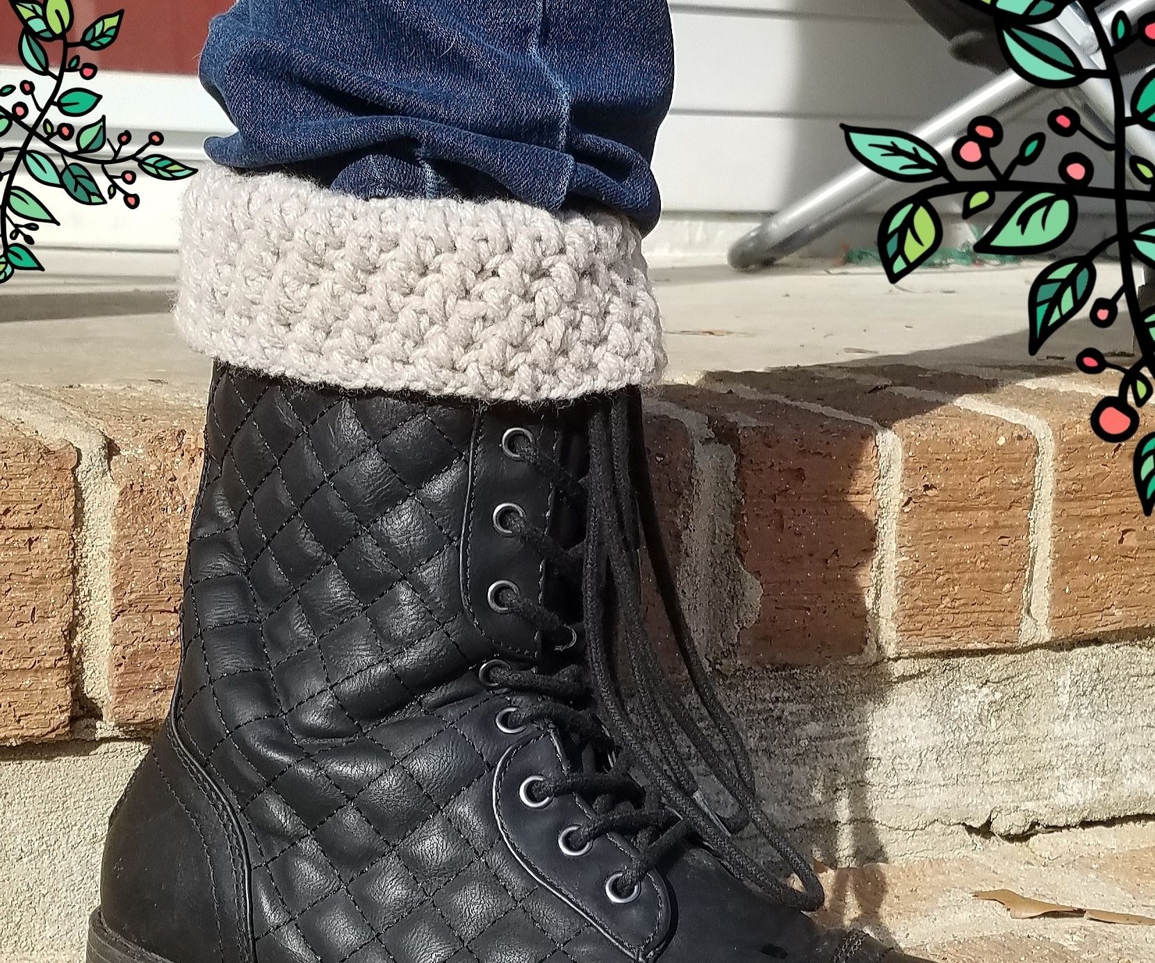 Easy Bootcuffs (Crochet)