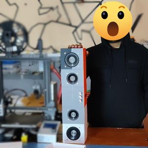 3D Printed BOOMBOX