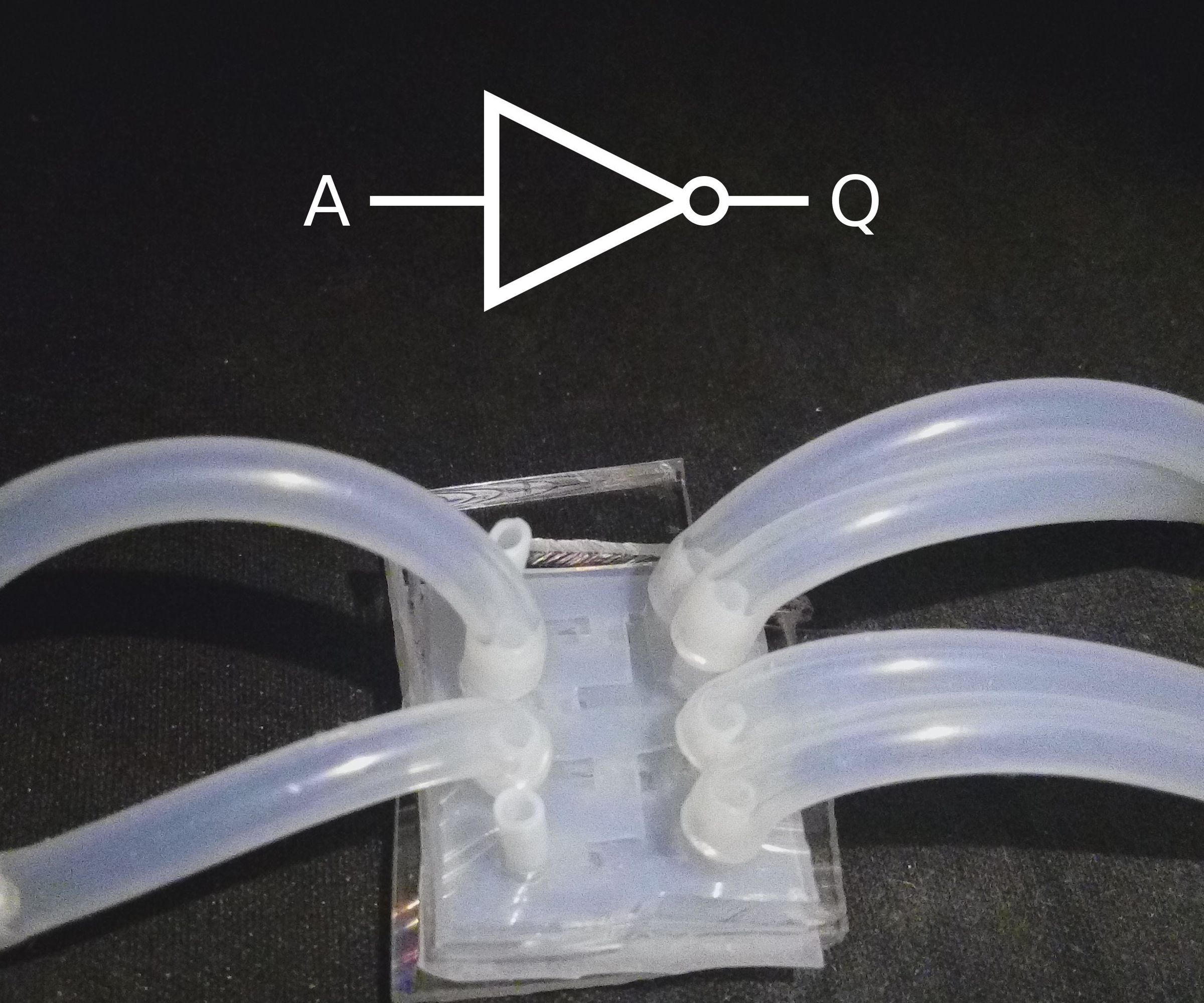 Pneumatic Logic Gates Made With Simple Tools