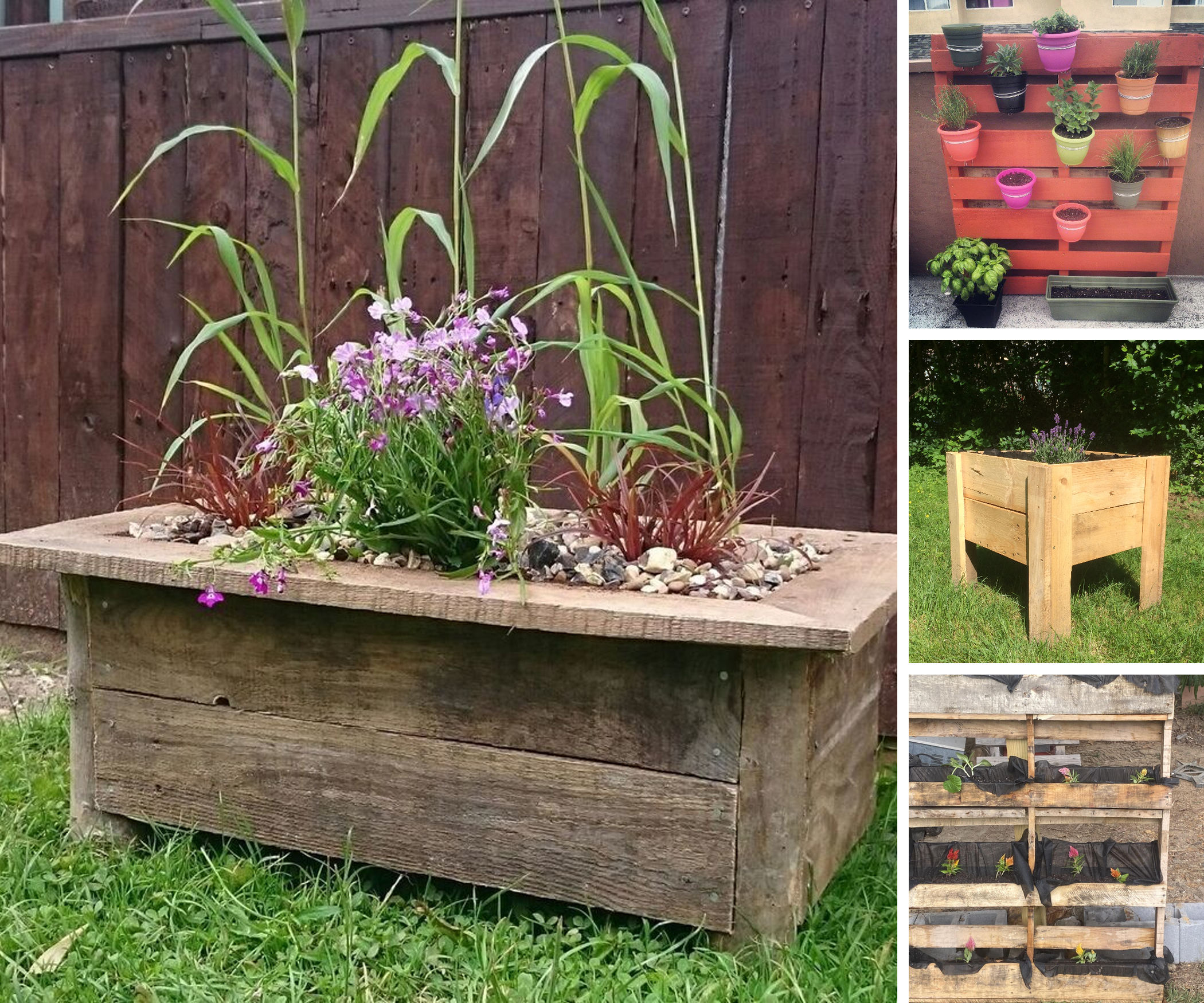 Pallet Planter and Gardening Projects