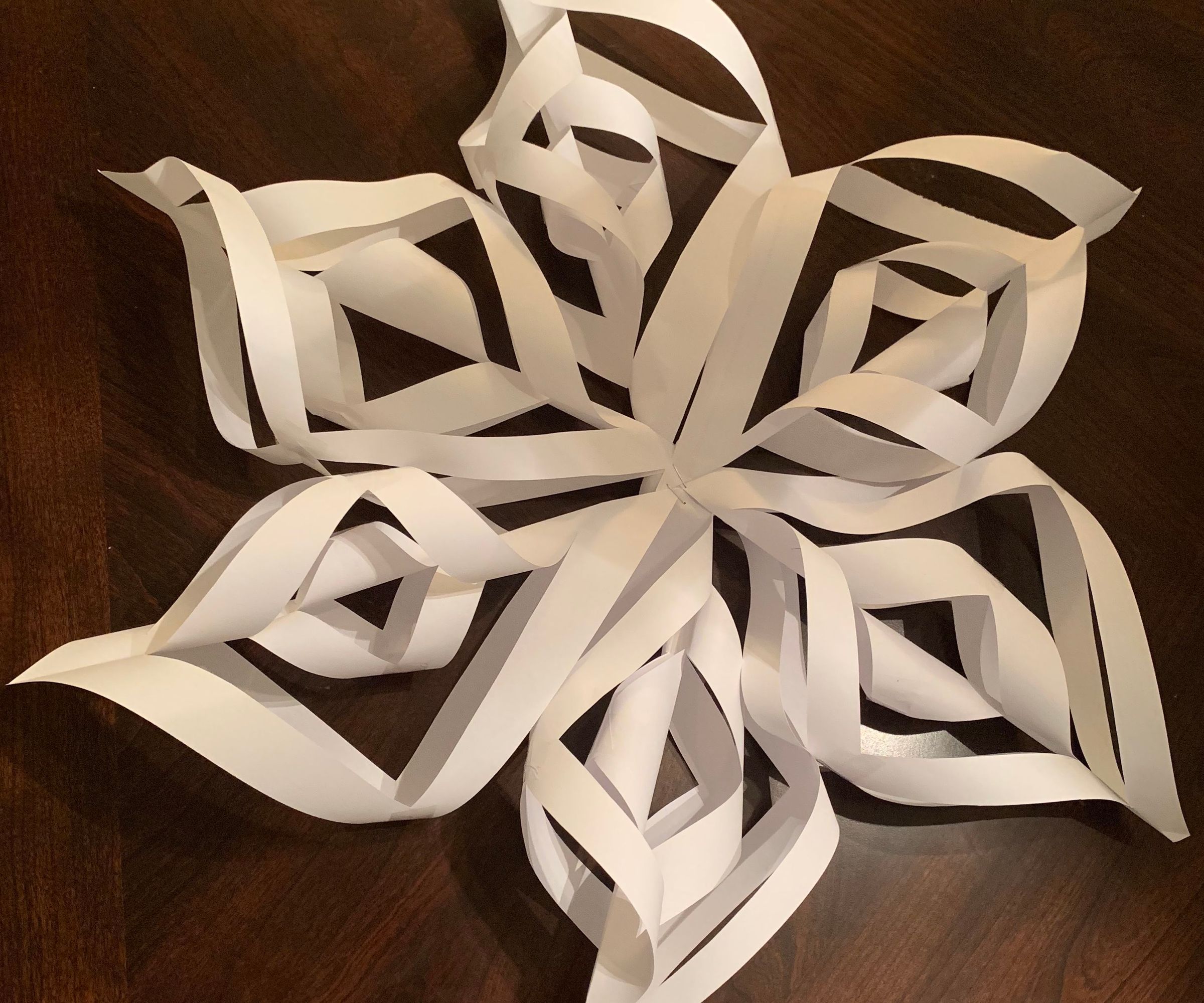 DIY Paper Snowflake 