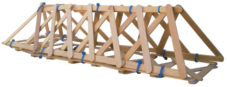 Triangle Truss Bridges - the Best Popsicle Stick Bridge STEM Project ...