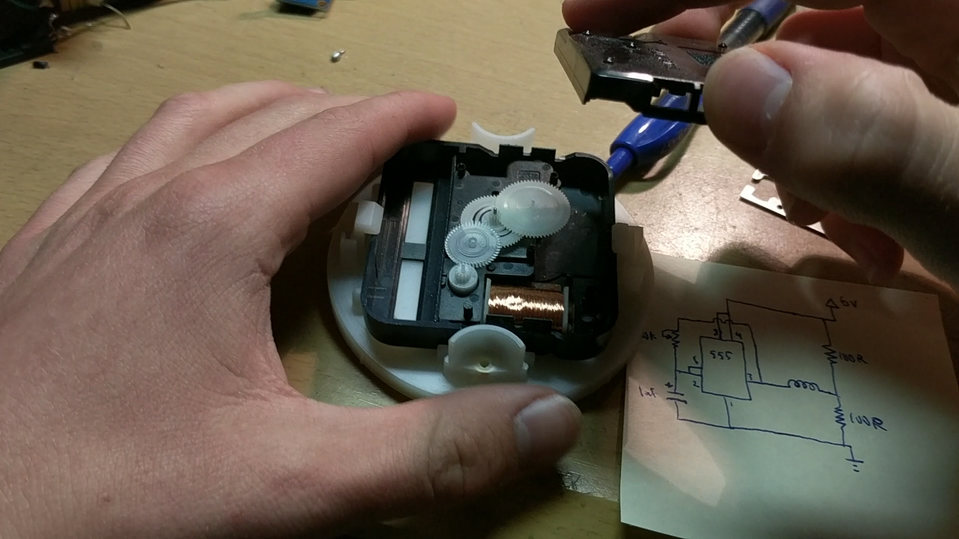 The Time Machine || an Awesome Clock Hack : 8 Steps (with Pictures ...