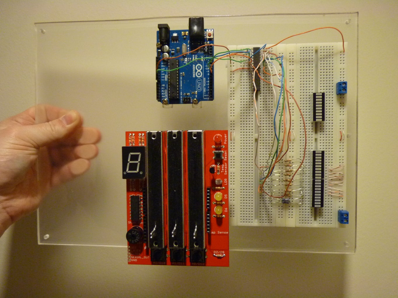 Arduino-Plex: Plexiglass Arduino Work Surface : 7 Steps (with Pictures ...