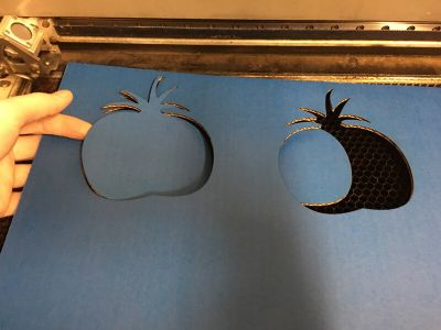 Laser-Cut the Shape