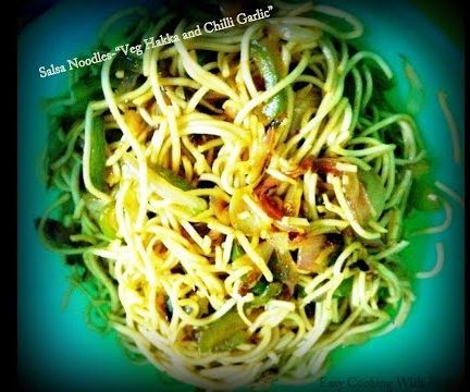 How To--Veg Noodles Recipe | Salsa-Chili Garlic and Hakka | Veg Chowmein