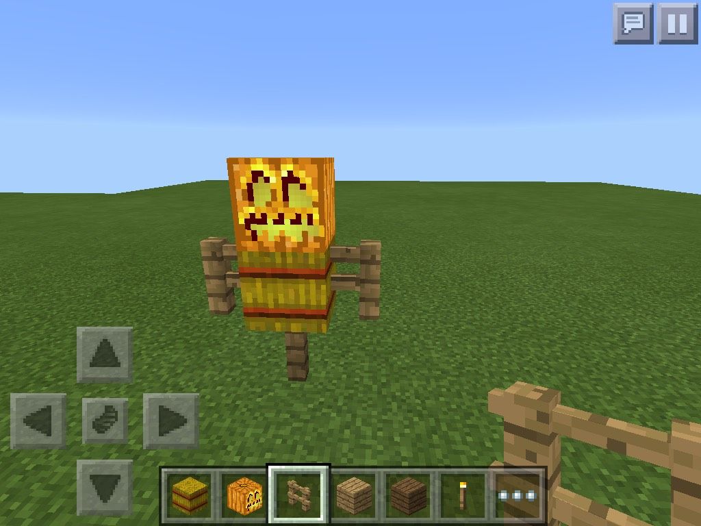Minecraft Easy Scarecrow