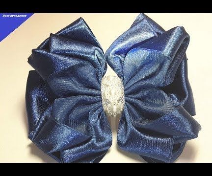 Beautiful Bow of Satin Ribbons . Чудные Бантики ? Из Атласных Лент.