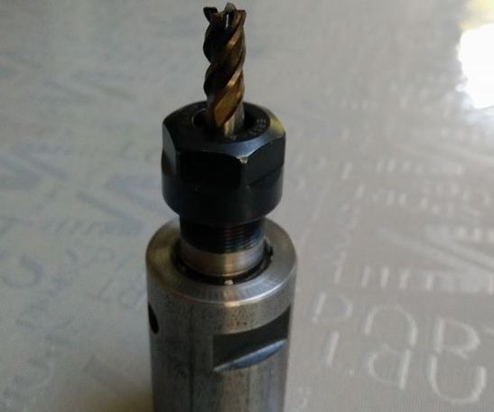 Metric ER11 Collet Holder for Taig Lathe