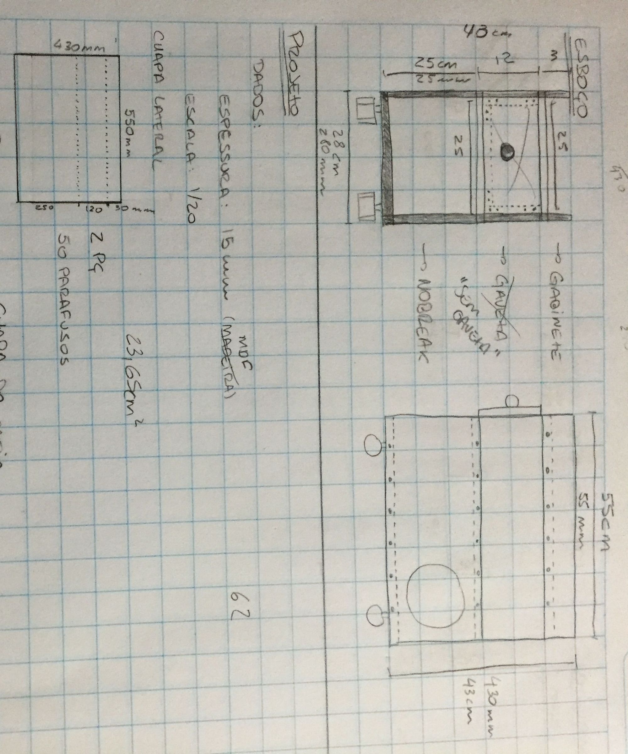 Suporte Para Gabinete