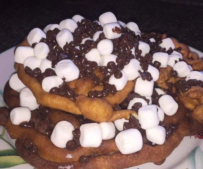 S'mores Funnel Cake #hercules2016