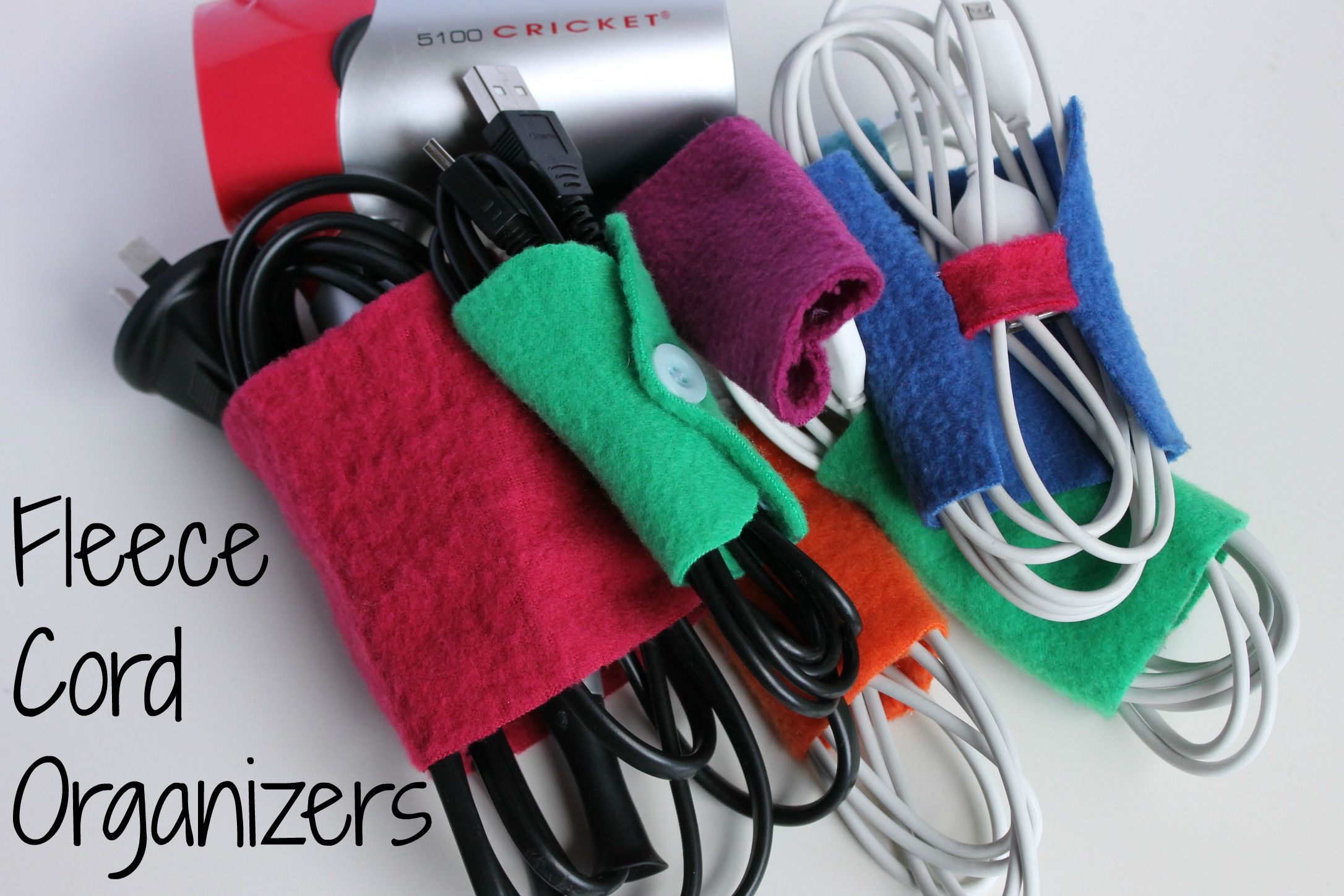 Fleece Cord Organizers