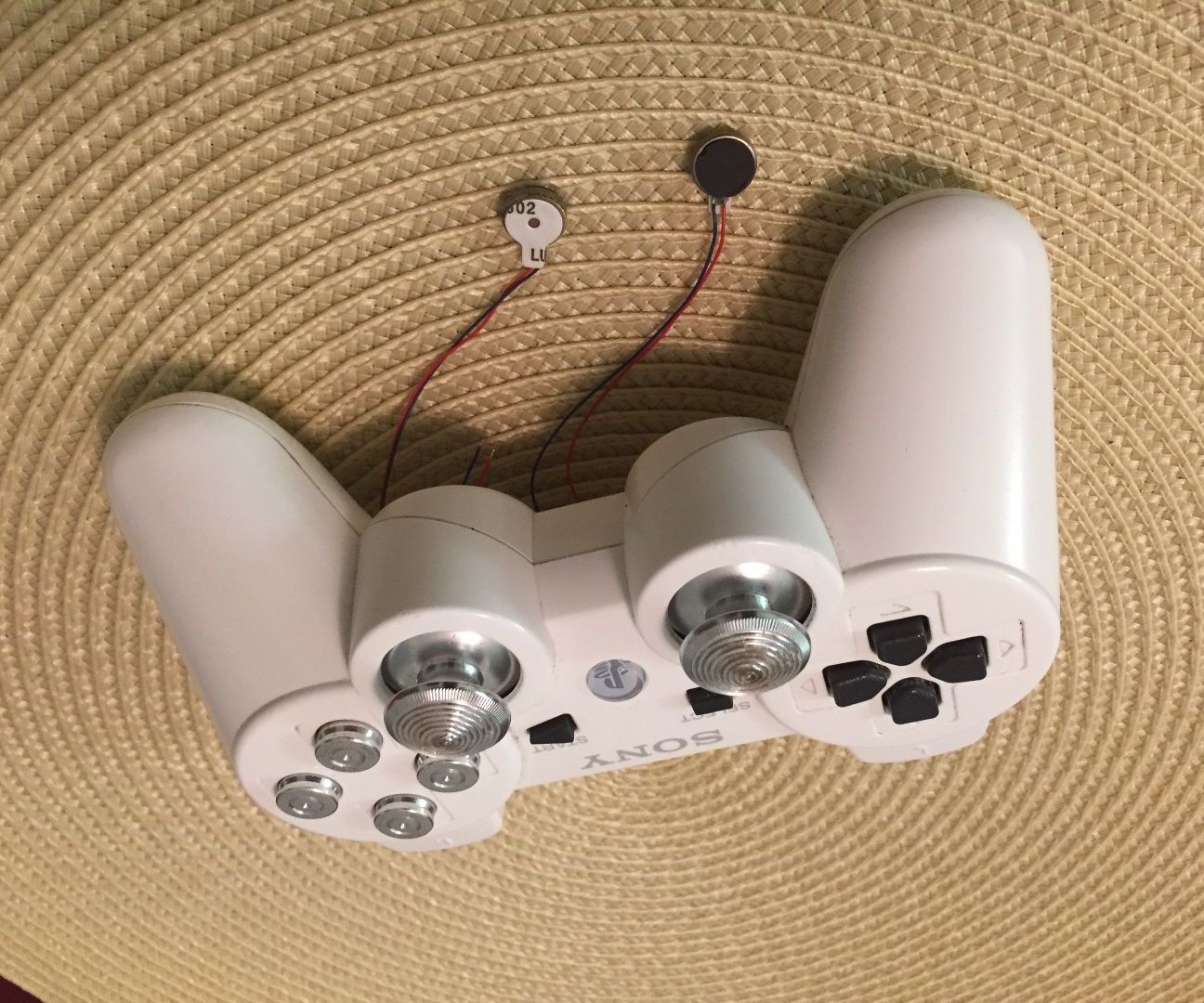 Vibration triggers on PlayStation 3 Controller