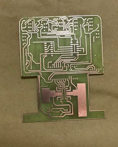 Cutting the PCB