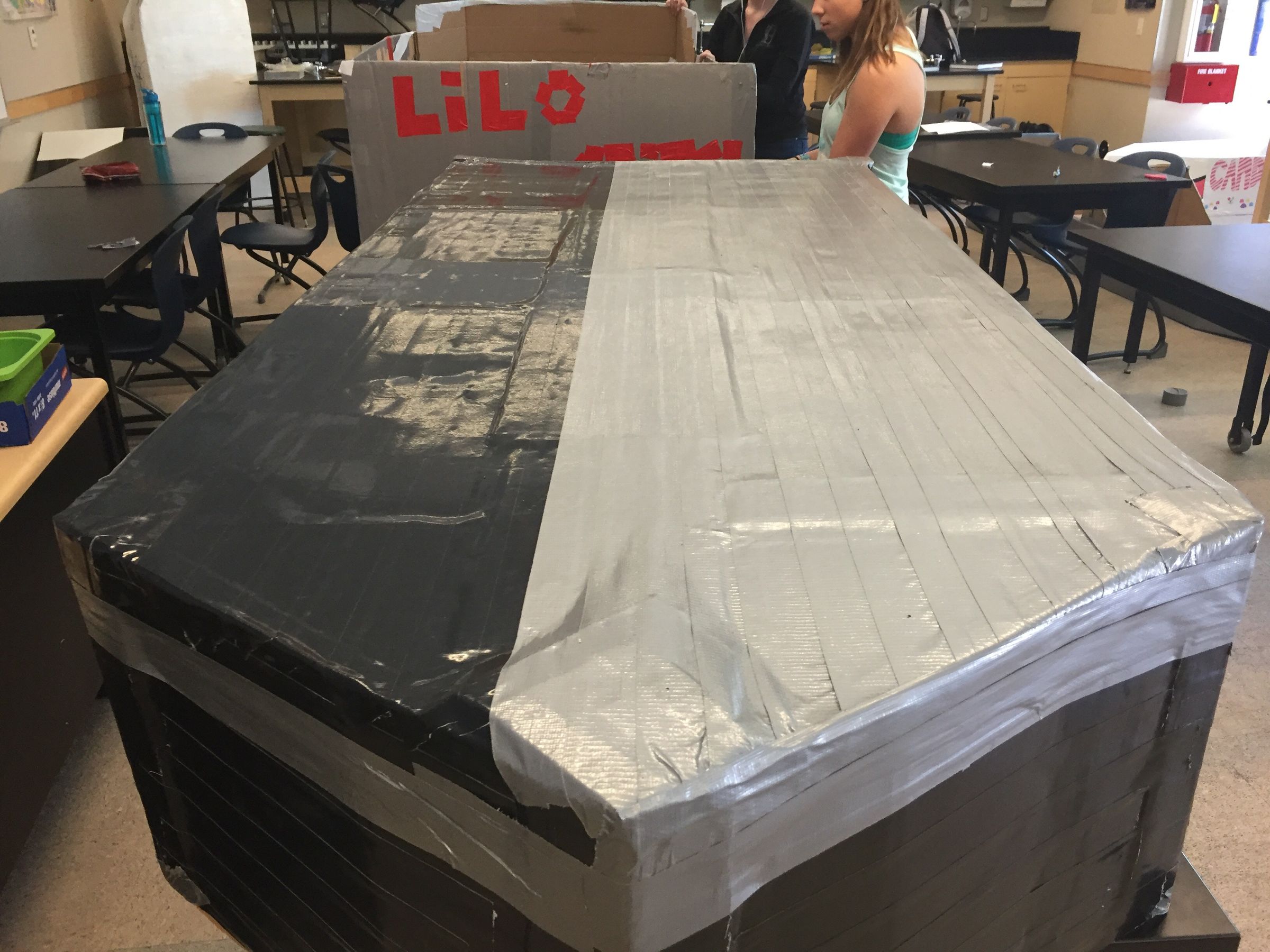 Del Norte Nighthawk Cardboard Boat Regatta