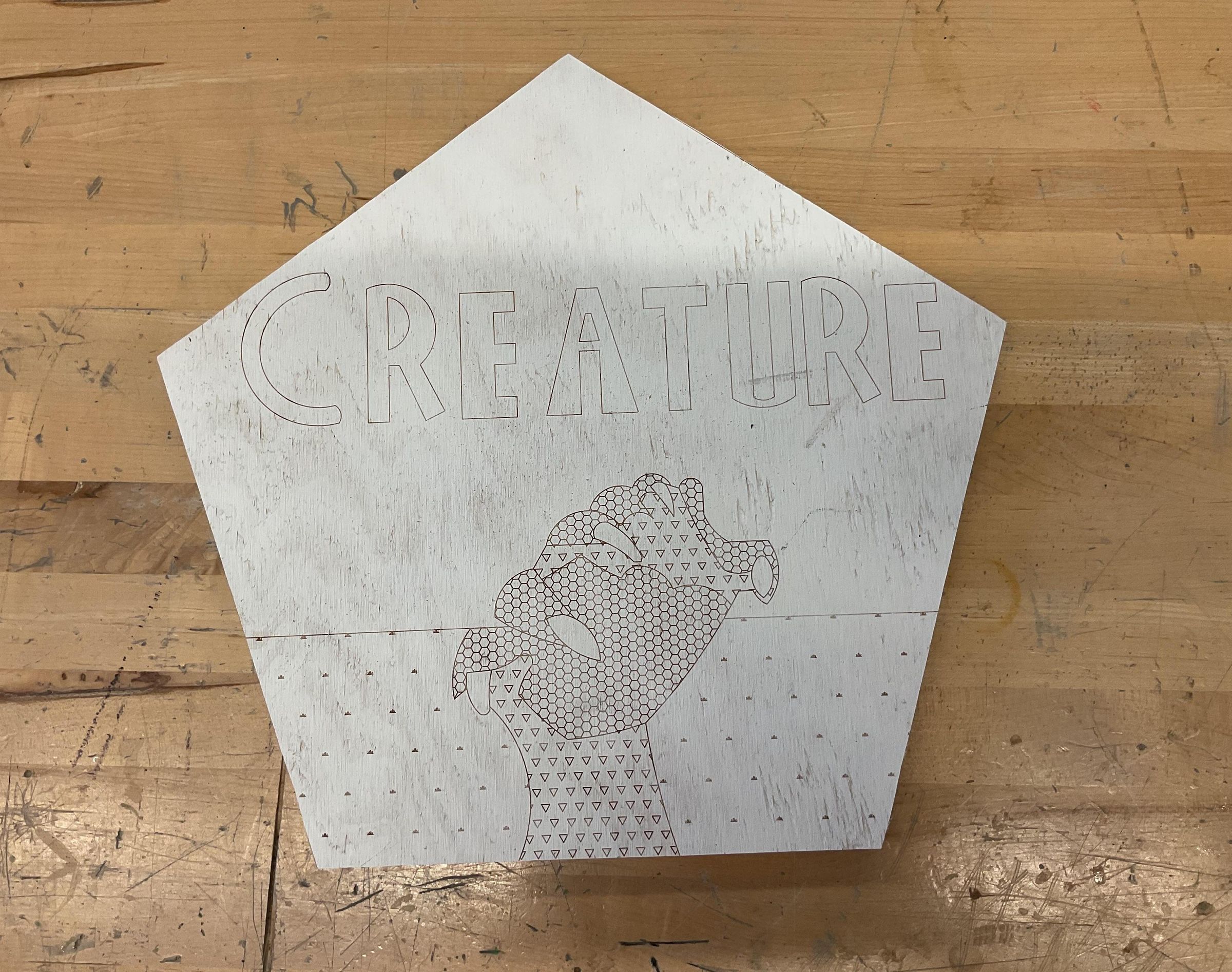 Creature Hang Up Board