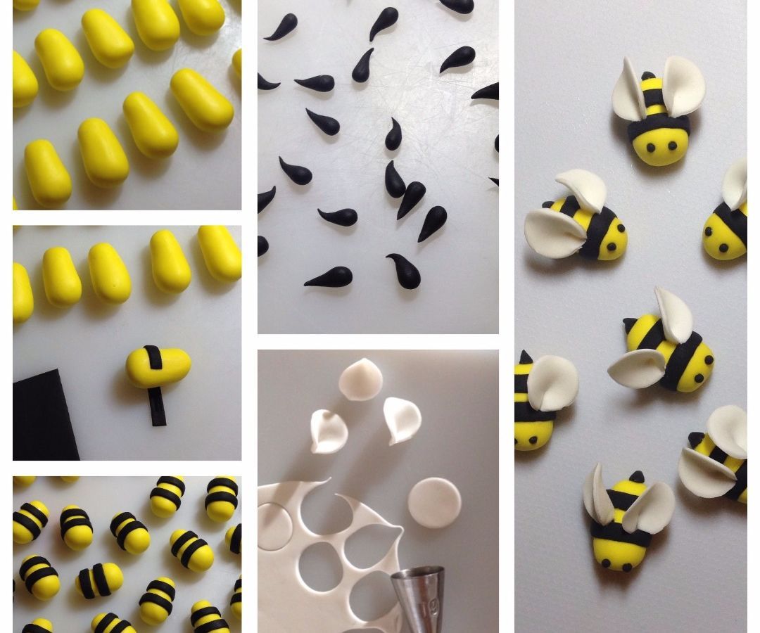 Bumble Bee Cupcake Toppers