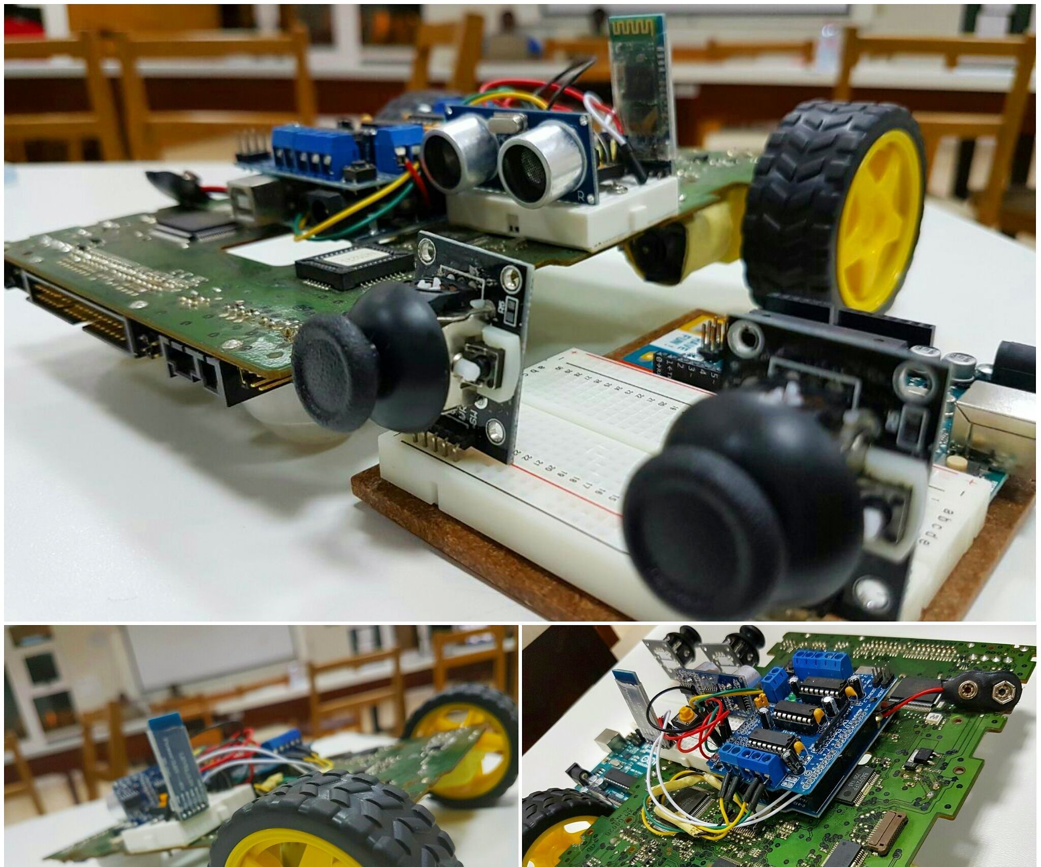Roll-E [ Upcyled E-Waste Robot]