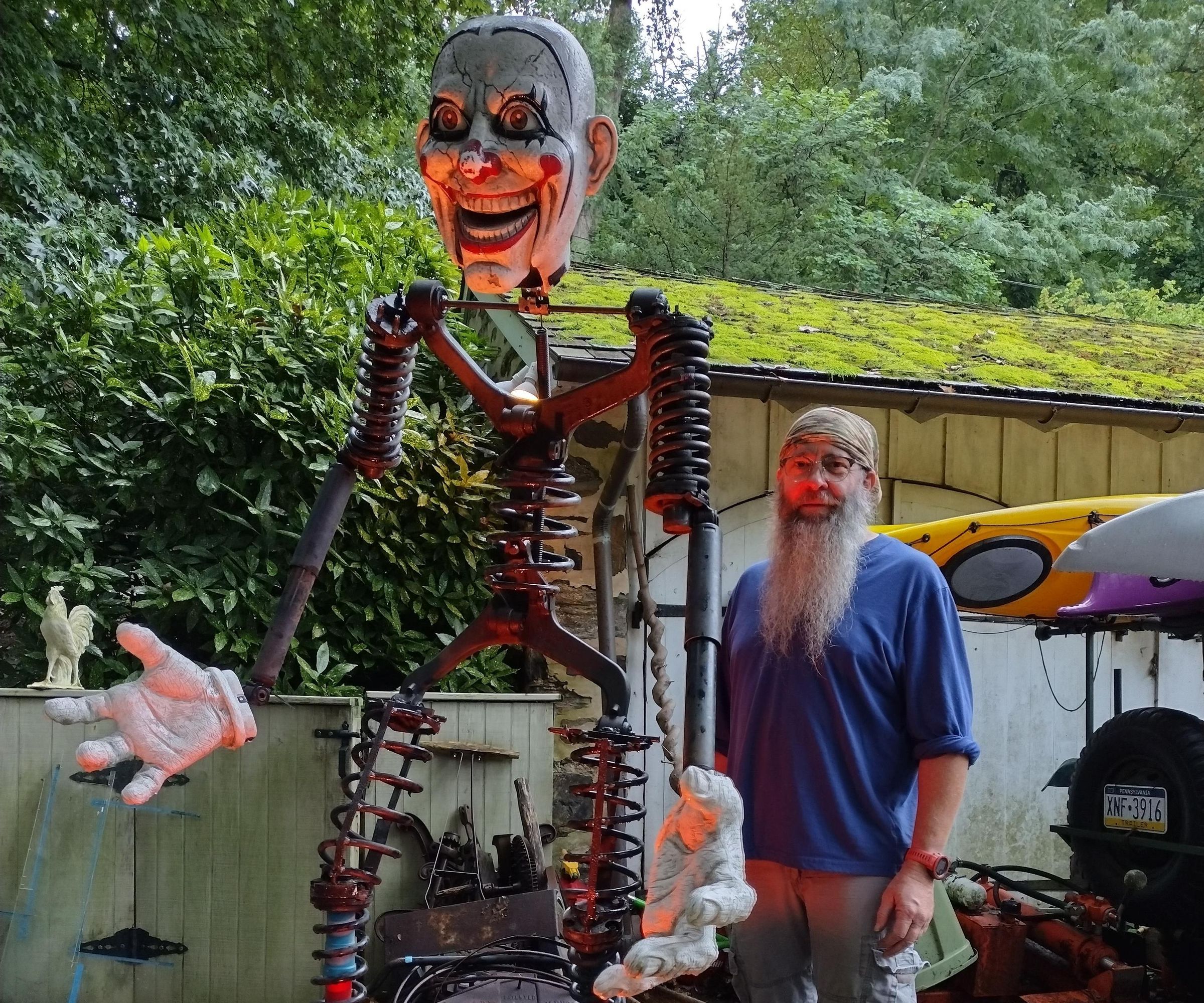 Jack in the Box Style Creature From Car Suspension Parts