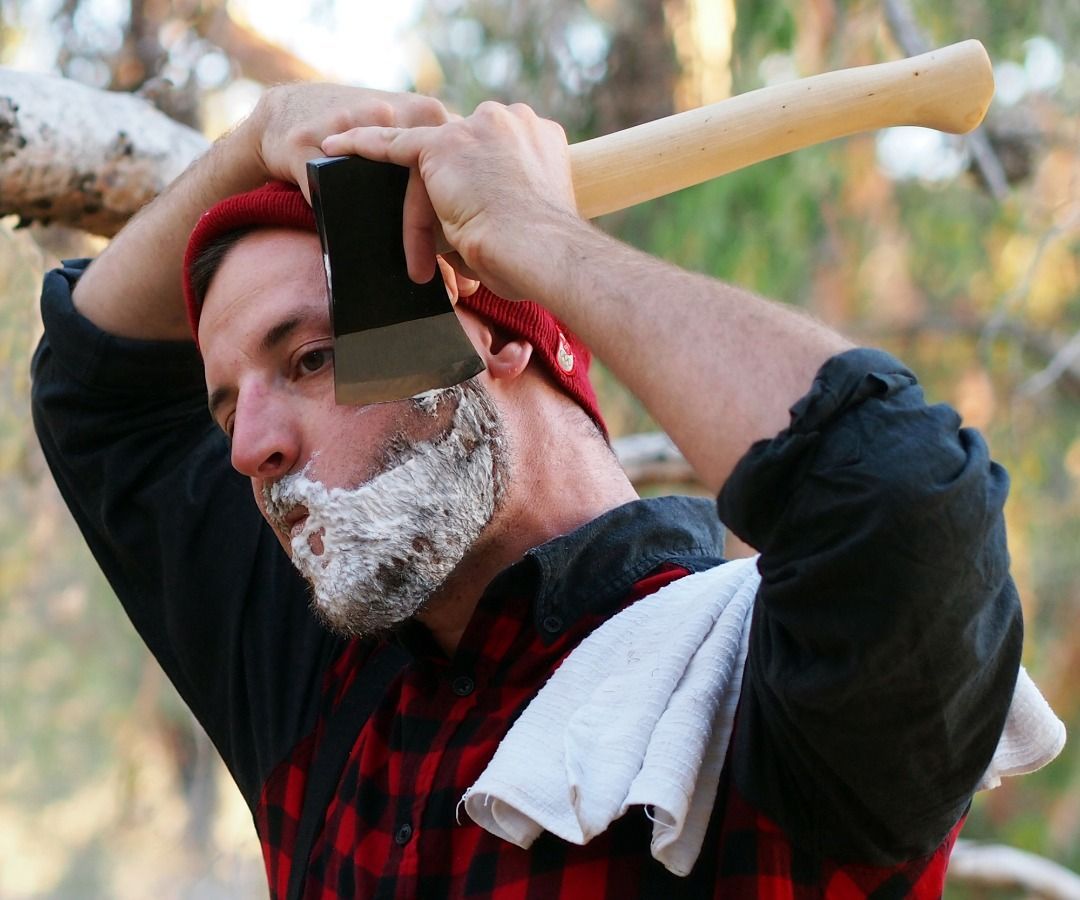 How to Shave With an Axe