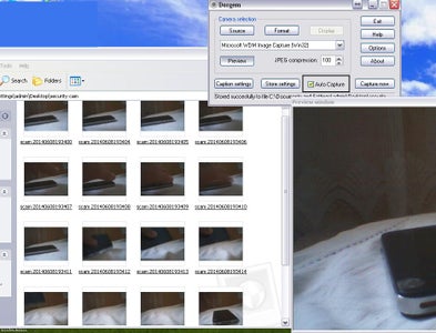 Make  Motion Activated Camera From Old Webcam