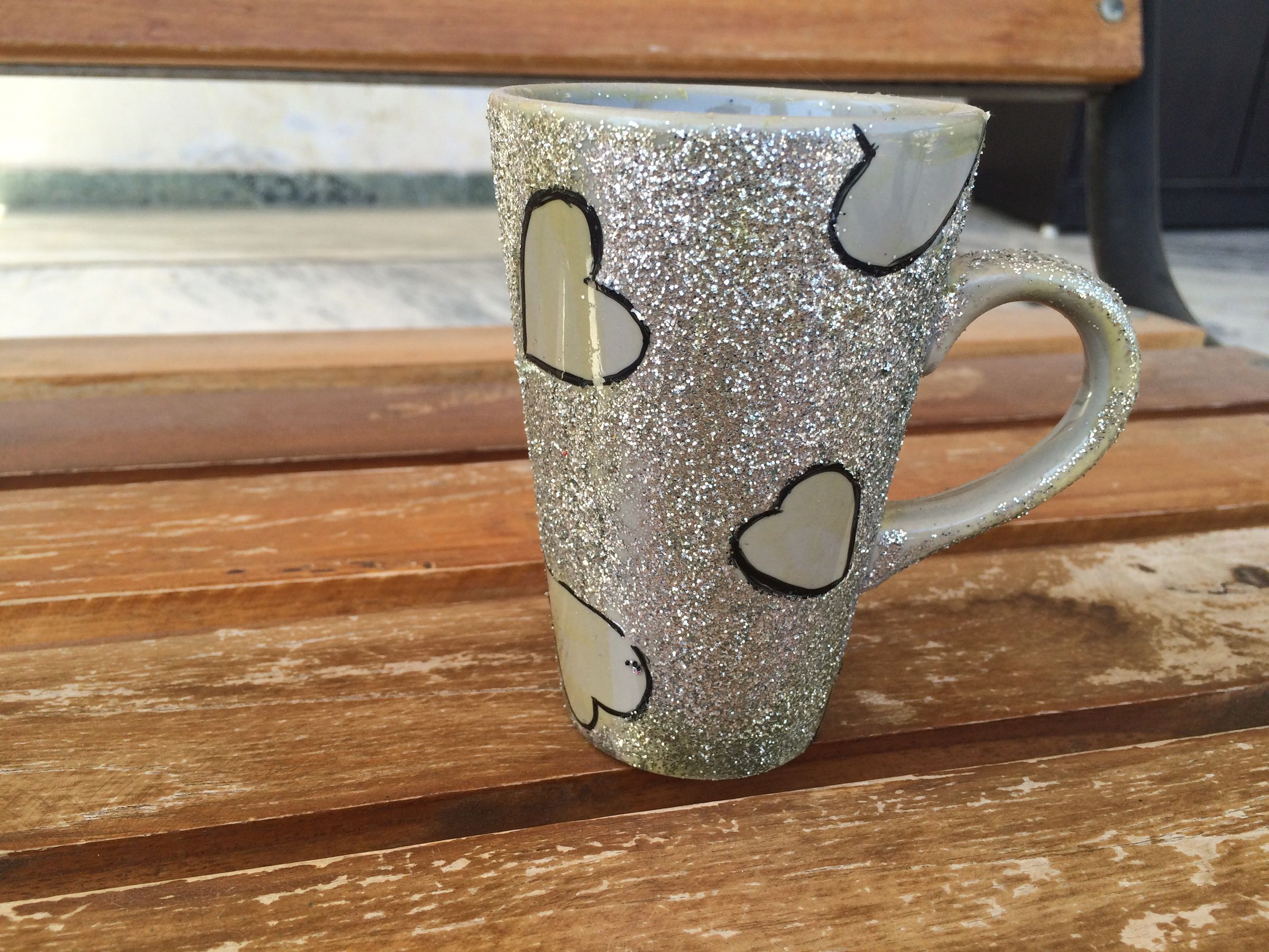 Diy Sparkly Coffee Mug