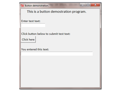 Python Programming GUI Entry-Button-Text Widgets