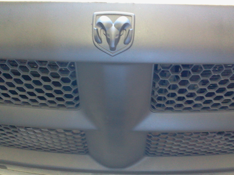 Plasti Dip on the Grille