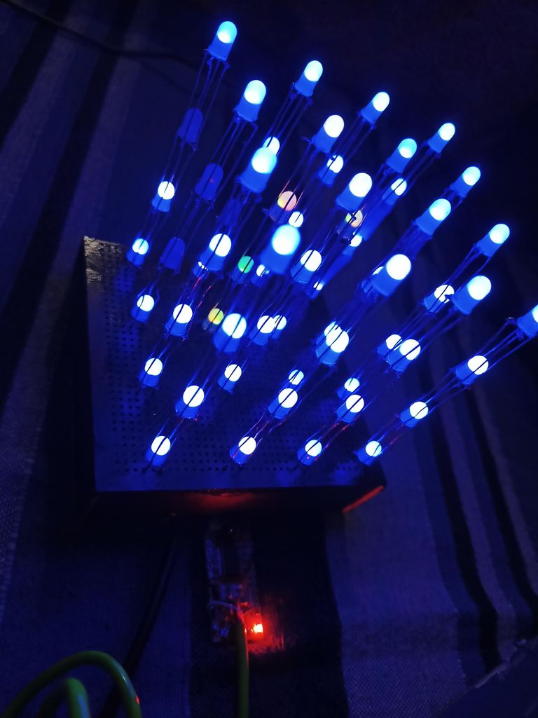 Charlieplexed Led Charlieplexed 4X4X4 Rgb Led Cube – QWFNTW