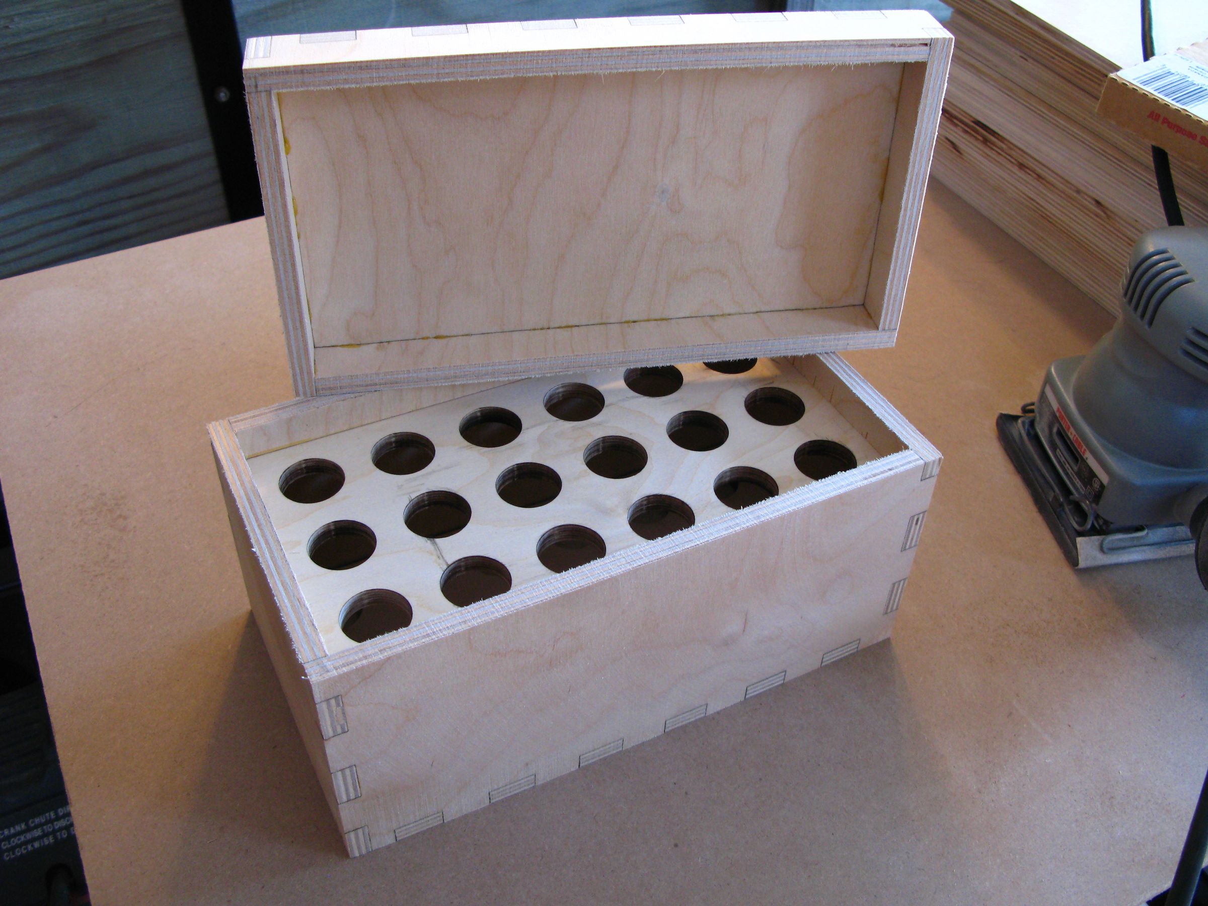 Build an R8 Collet Storage Box at TechShop : 9 Steps (with Pictures ...