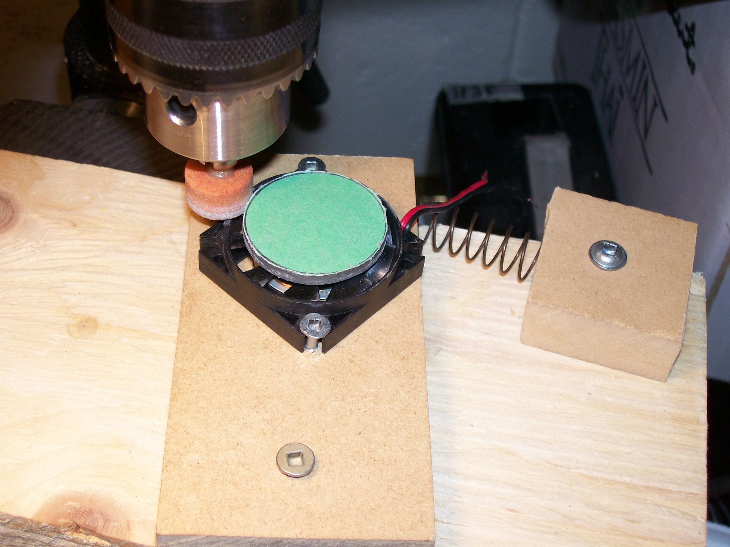 How to mount and balance mirrors for spirograph project