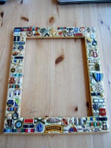 Make a Military Themed Picture Frame