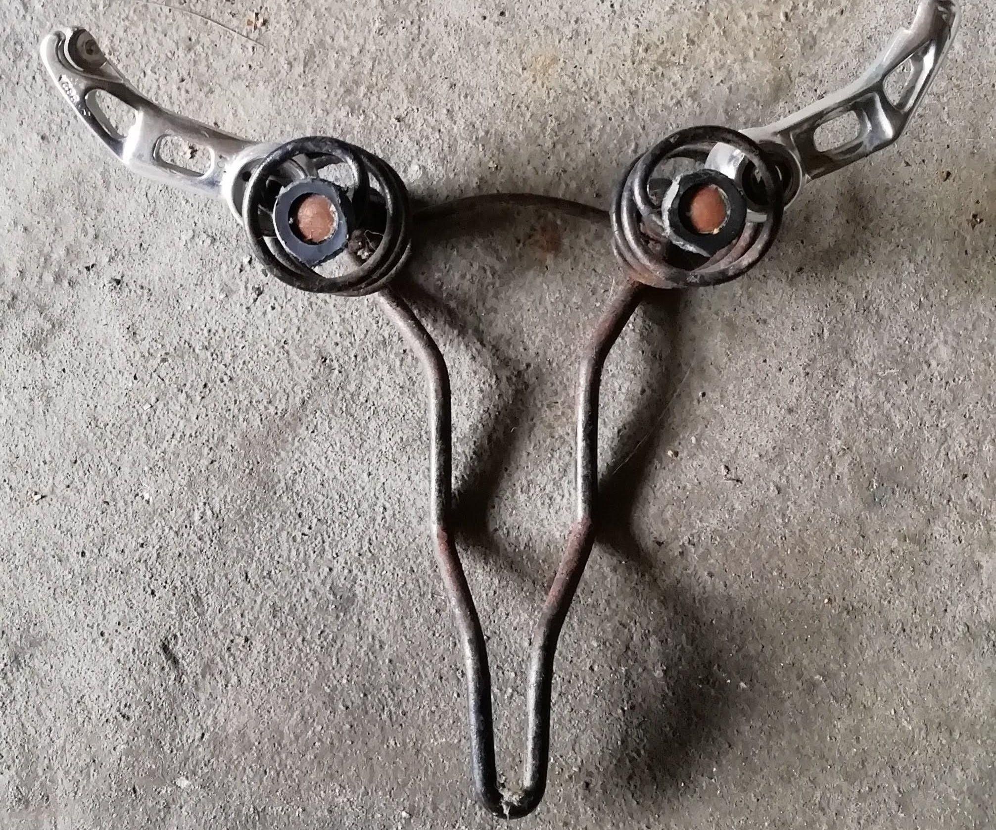 Steampunk Texan Cow Skull Wall Decoration Using Bicycle Parts
