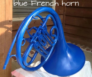 Blue French Horn