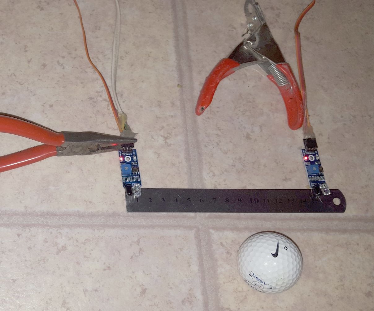 Arduino IR Sensor Timer