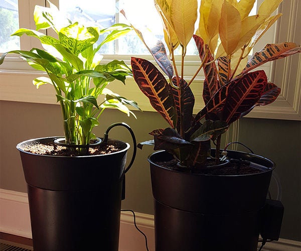 Build a DIY Self Watering Pot With WiFi Waters Plants Automatically and Sends Alerts When
