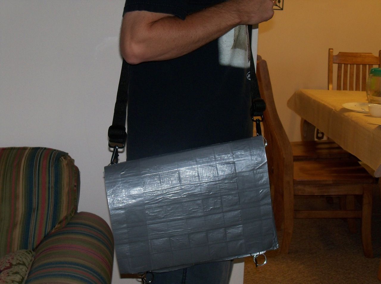Modular Messenger Bag From Office Supplies