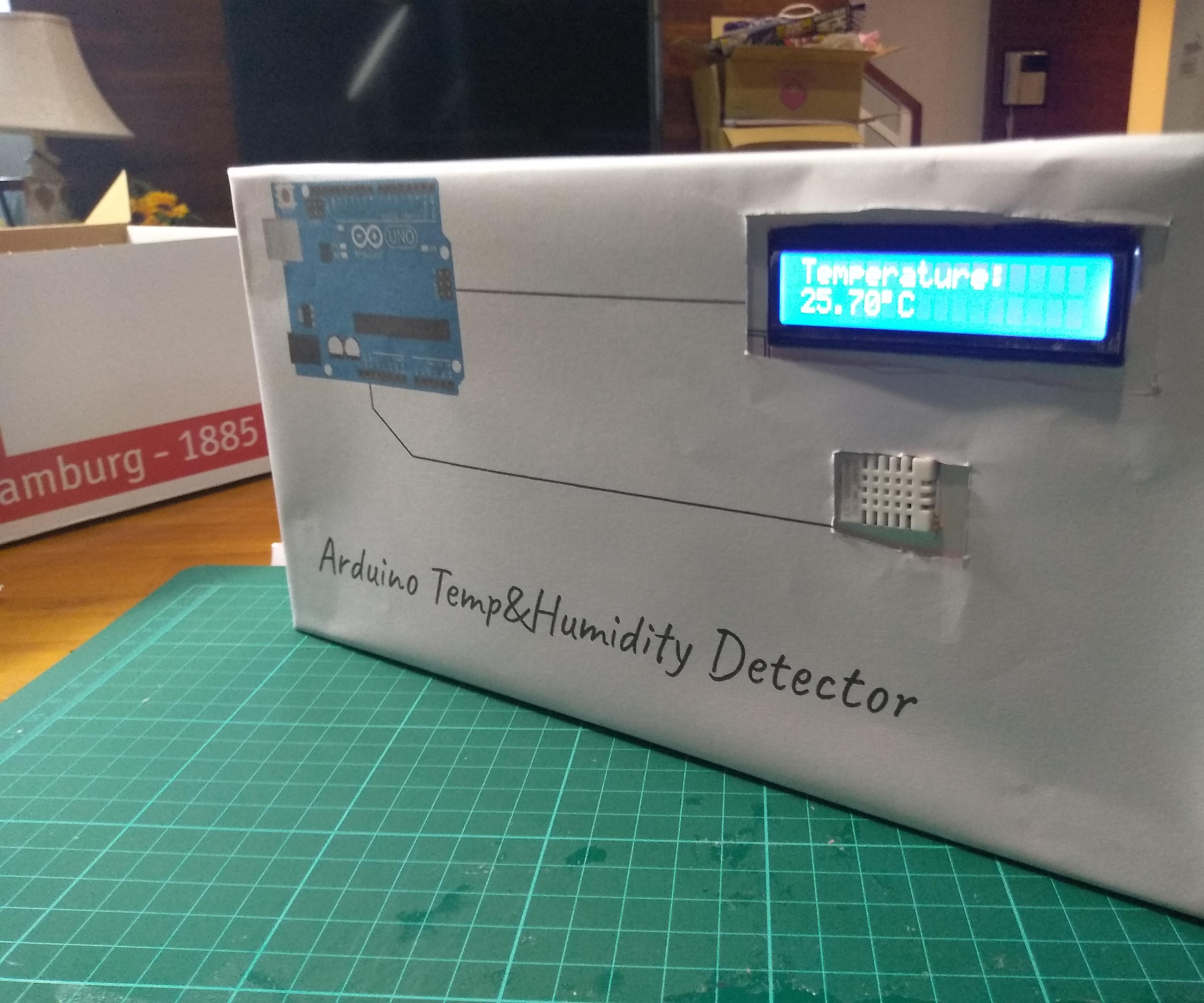 Humidity and Temperature Detector &Timer