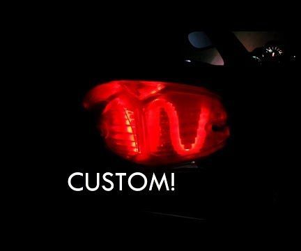 Custom Your Motorcycle Tail Light!