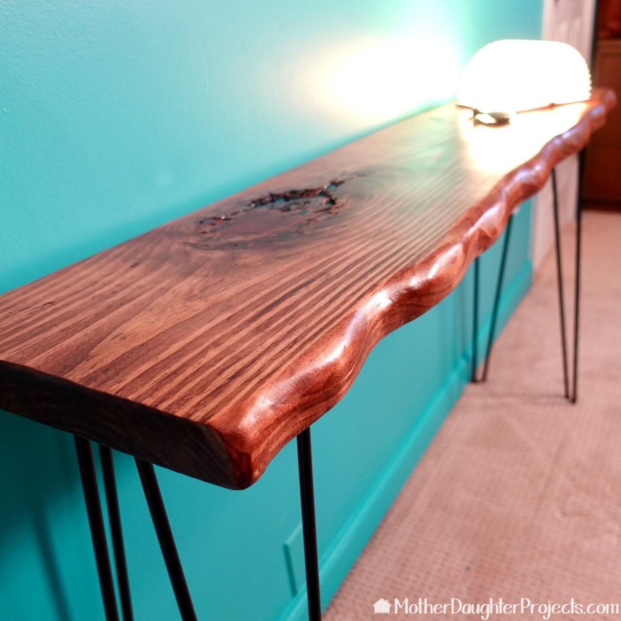 How to Faux a Live Edge Table 5 Steps (with Pictures) Instructables