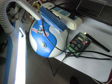 Control the Lamp Via SMS.