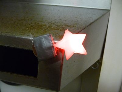 Origami Star LED Throwie